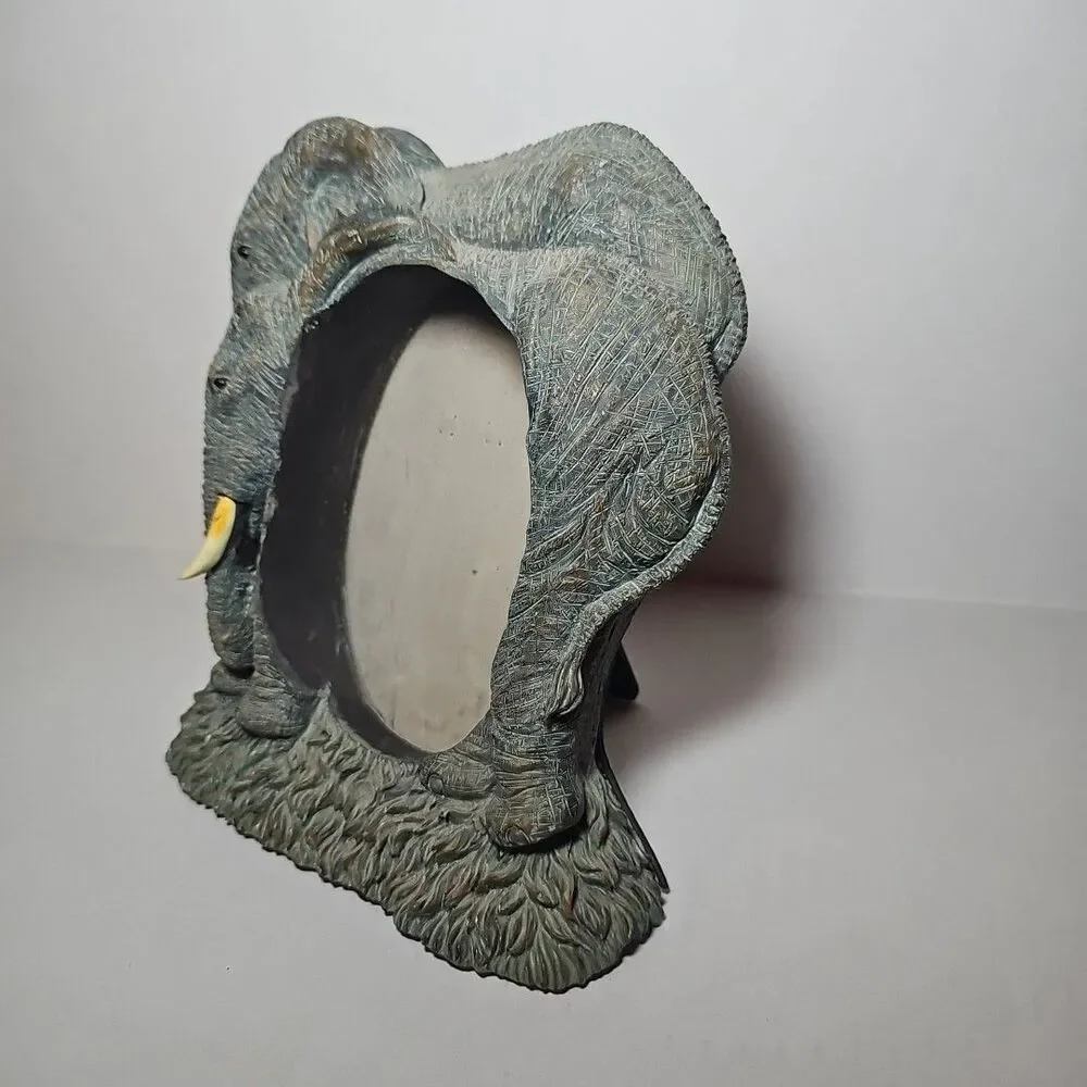Cedar Creek Collection Elephant 3D Resin Photo Frame 8x7x2